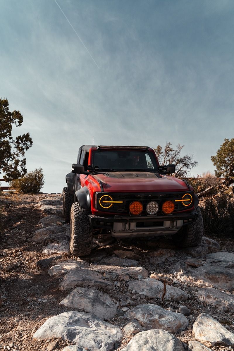 Rigid Industries 360-Series Light Cover 9 Inch Lamp Amber Single Rigid Industries