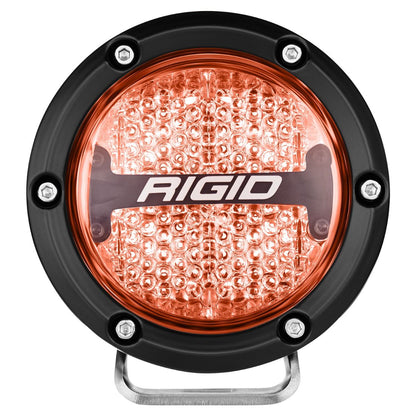360-Series 4 Inch Off-Road Lamp Diffused Beam RGBW Backlight Set of 2 Rigid Industries-1
