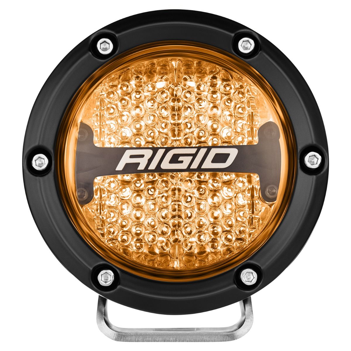 Rigid Industries 360-Series 4 Inch Off-Road Lamp Diffused Beam RGBW Backlight Set of 2 Rigid Industries