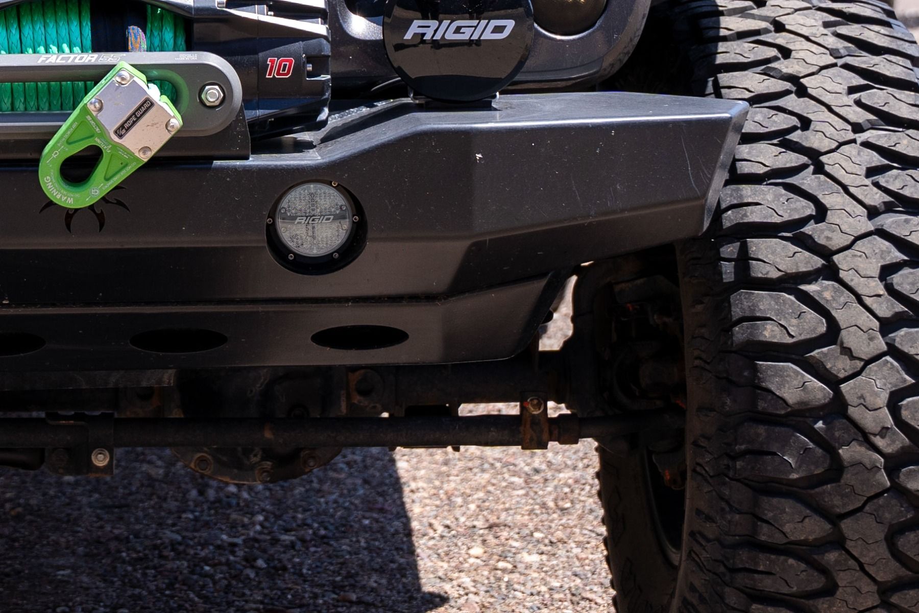 Rigid Industries 360-Series 4 Inch Off-Road Lamp Diffused Beam RGBW Backlight Set of 2 Rigid Industries