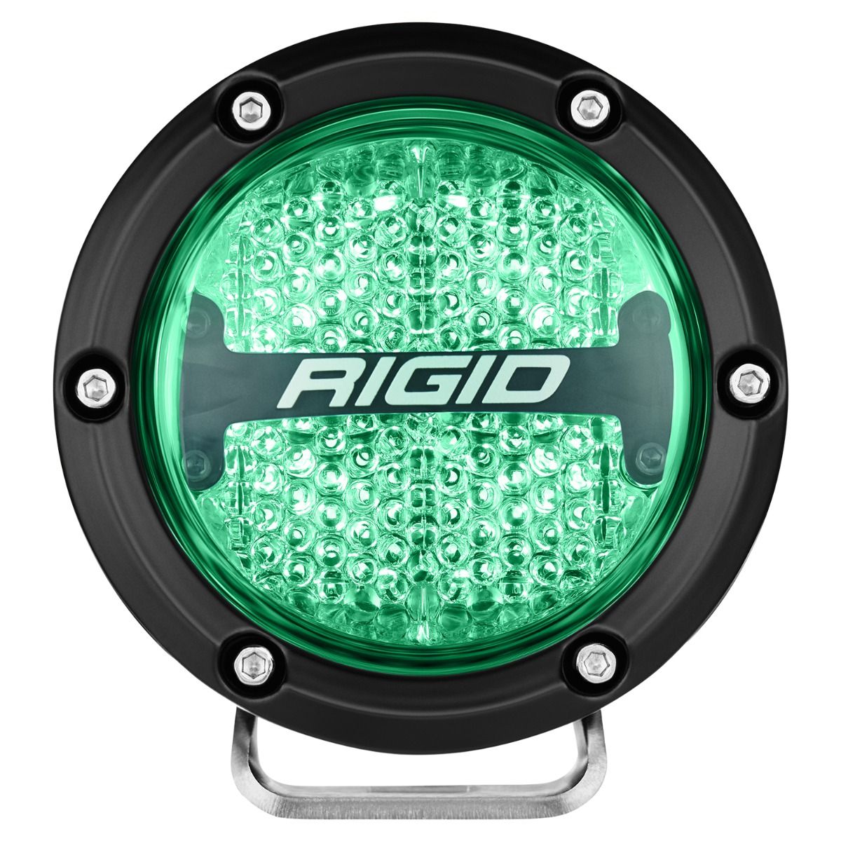 Rigid Industries 360-Series 4 Inch Off-Road Lamp Drive Beam RGBW Backlight Set of 2 Rigid Industries