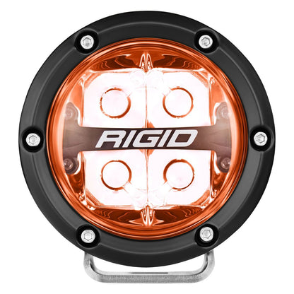 360-Series 4 Inch Off-Road Lamp Spot Beam RGBW Backlight Set of 2 Rigid Industries-1
