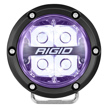 360-Series 4 Inch Off-Road Lamp Spot Beam RGBW Backlight Set of 2 Rigid Industries-4