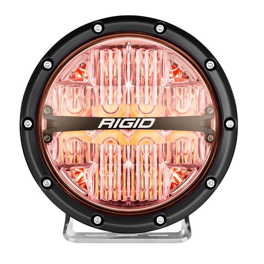 360-Series 6 Inch Off-Road Lamp Drive Beam RGBW Backlight Set of 2 Rigid Industries-1