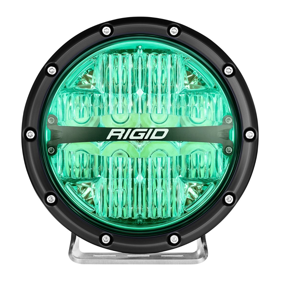 Rigid Industries 360-Series 6 Inch Off-Road Lamp Drive Beam RGBW Backlight Set of 2 Rigid Industries