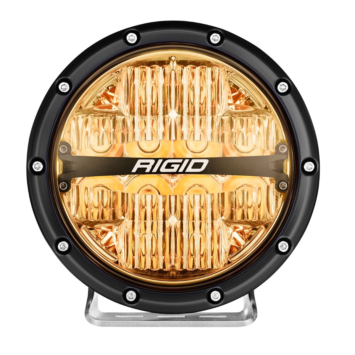 Rigid Industries 360-Series 6 Inch Off-Road Lamp Drive Beam RGBW Backlight Set of 2 Rigid Industries