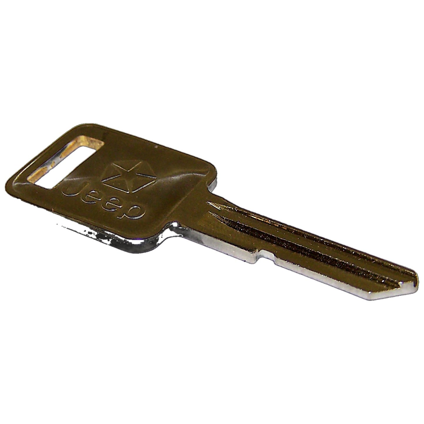 Ignition Key Blank for Select Jeep YJ, CJ-5, CJ-7, CJ-8, XJ, MJ, SJ, J-Series Crown Automotive-1
