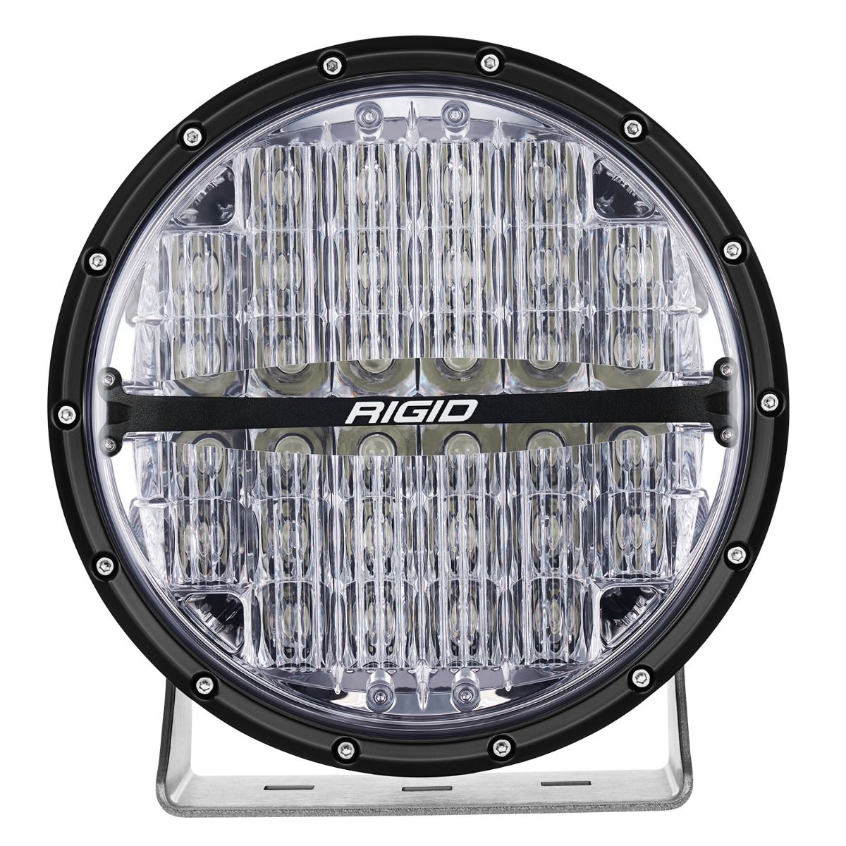 Rigid Industries 360-Series 9 Inch Off-Road Lamp Drive Beam RGBW Backlight Single Rigid Industries