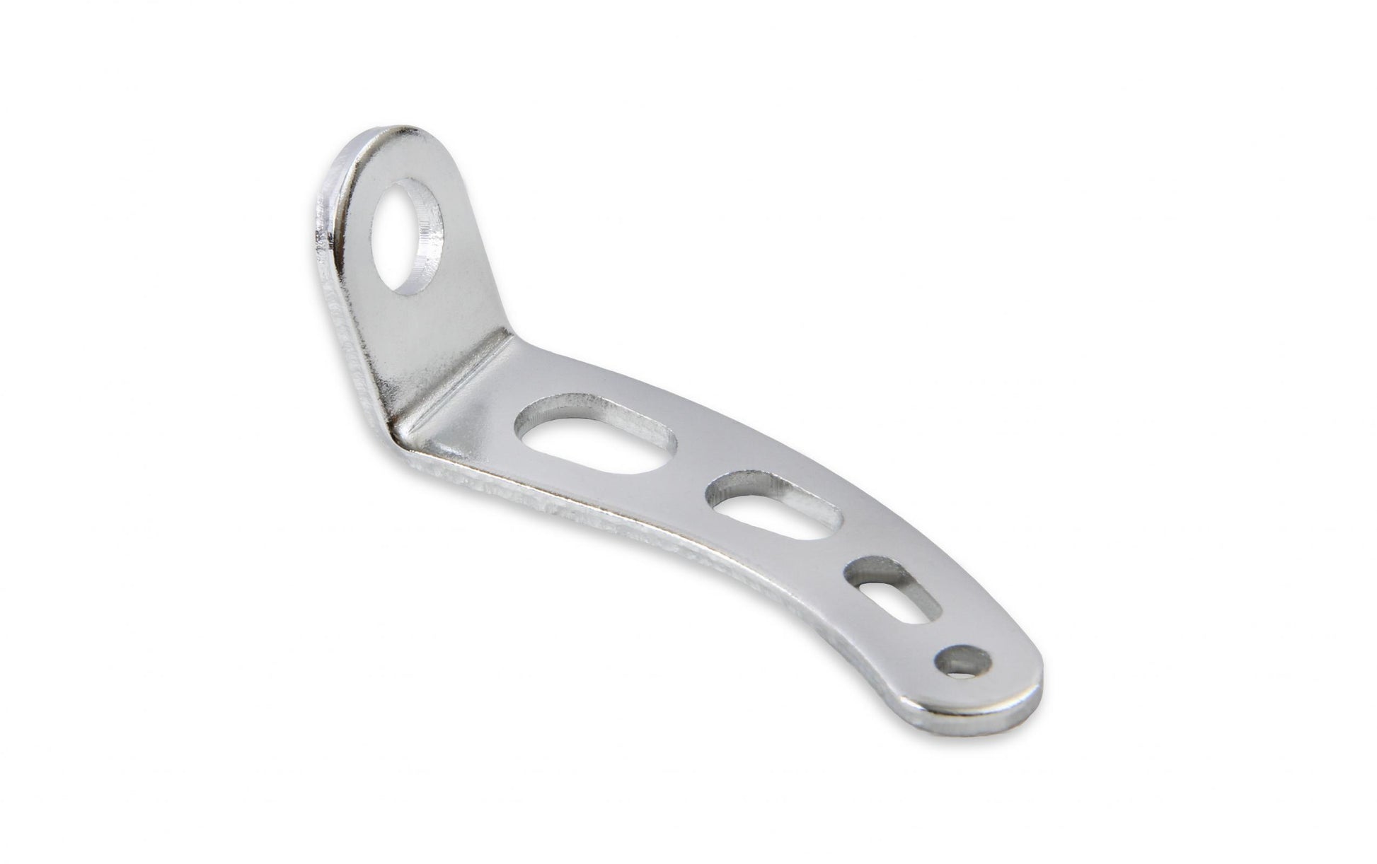 Chrome Throttle Spring Bracket Universal Design For Most Cars with a Throttle Cable Mr Gasket-2