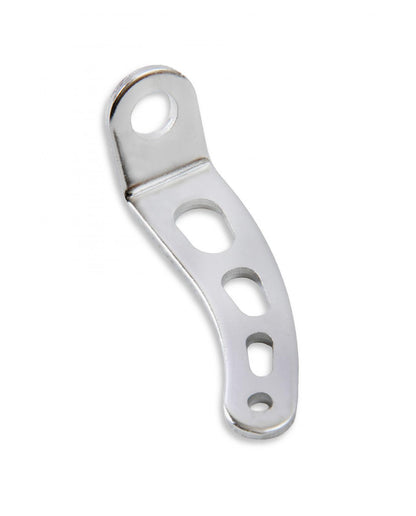 Chrome Throttle Spring Bracket Universal Design For Most Cars with a Throttle Cable Mr Gasket-3