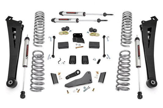 Rough Country 5 Inch Lift Kit Diesel Dual Rate Coils V2 14-18 Ram 2500 4WD Rough Country