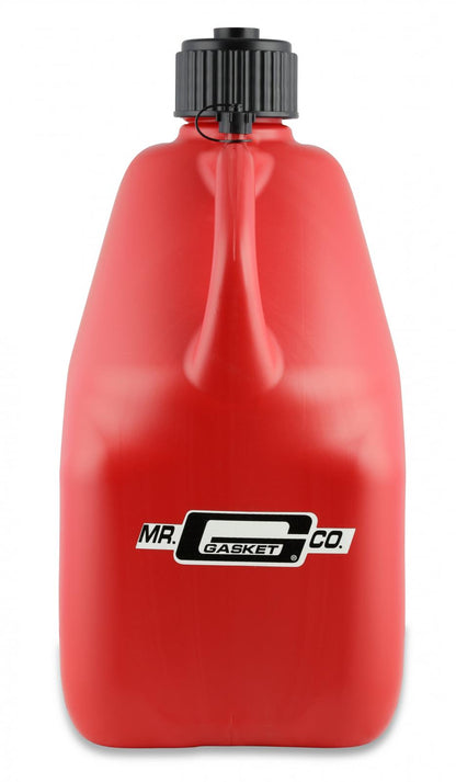 Utility Jug W/Filler Hose Square Plastic 5 Gallon Mr Gasket-18