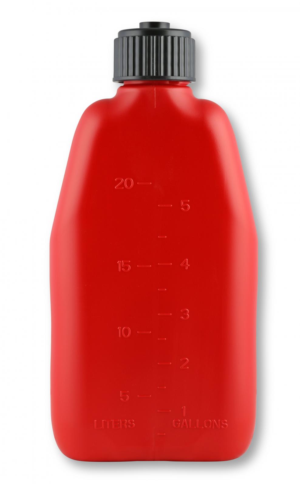 Utility Jug W/Filler Hose Square Plastic 5 Gallon Mr Gasket-20