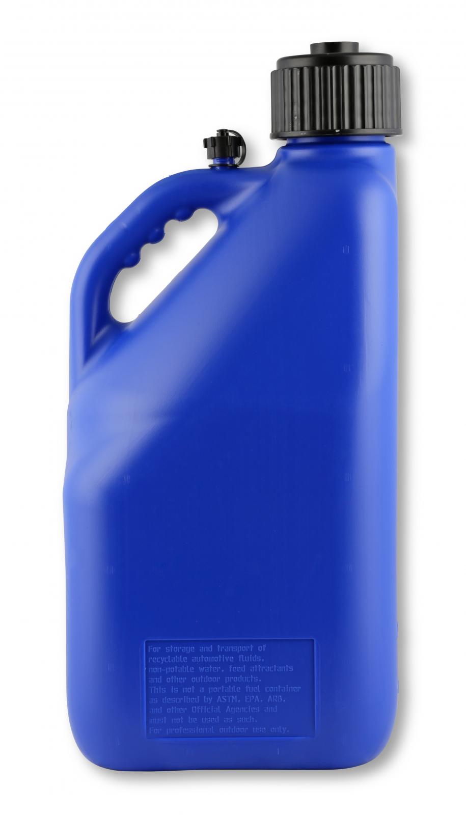 Utility Jug W/Filler Hose Square Plastic 5 Gallon Mr Gasket-7
