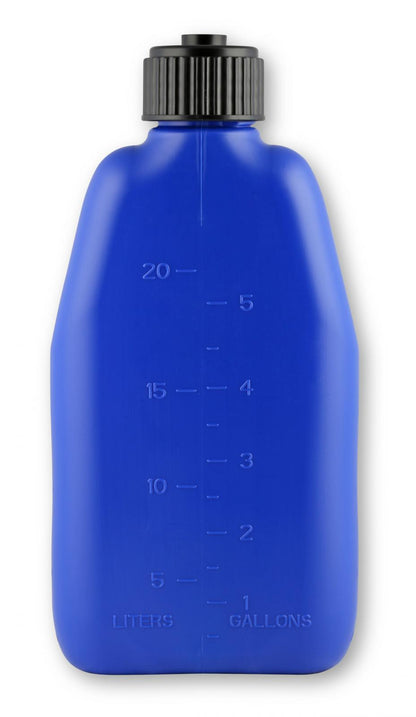 Utility Jug W/Filler Hose Square Plastic 5 Gallon Mr Gasket-8