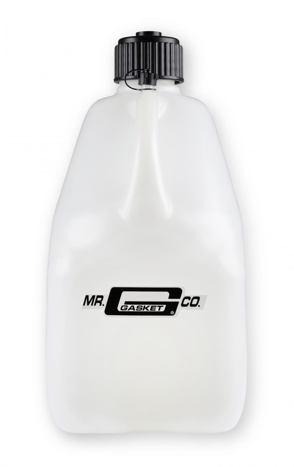 Utility Jug W/Filler Hose Square Plastic 5 Gallon Mr Gasket-5