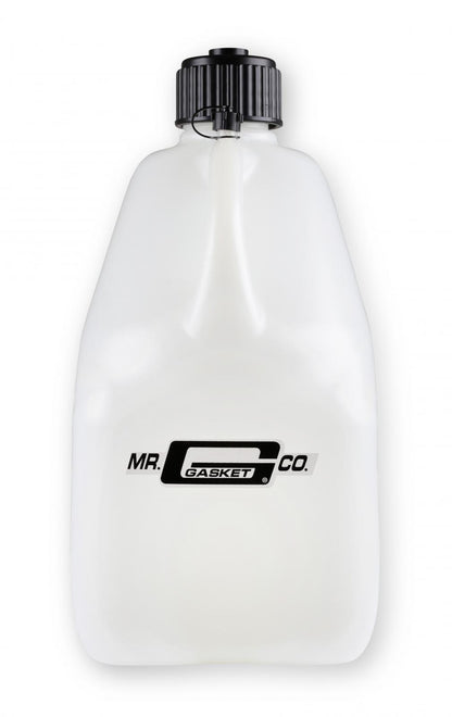 Utility Jug W/Filler Hose Square Plastic 5 Gallon Mr Gasket-5