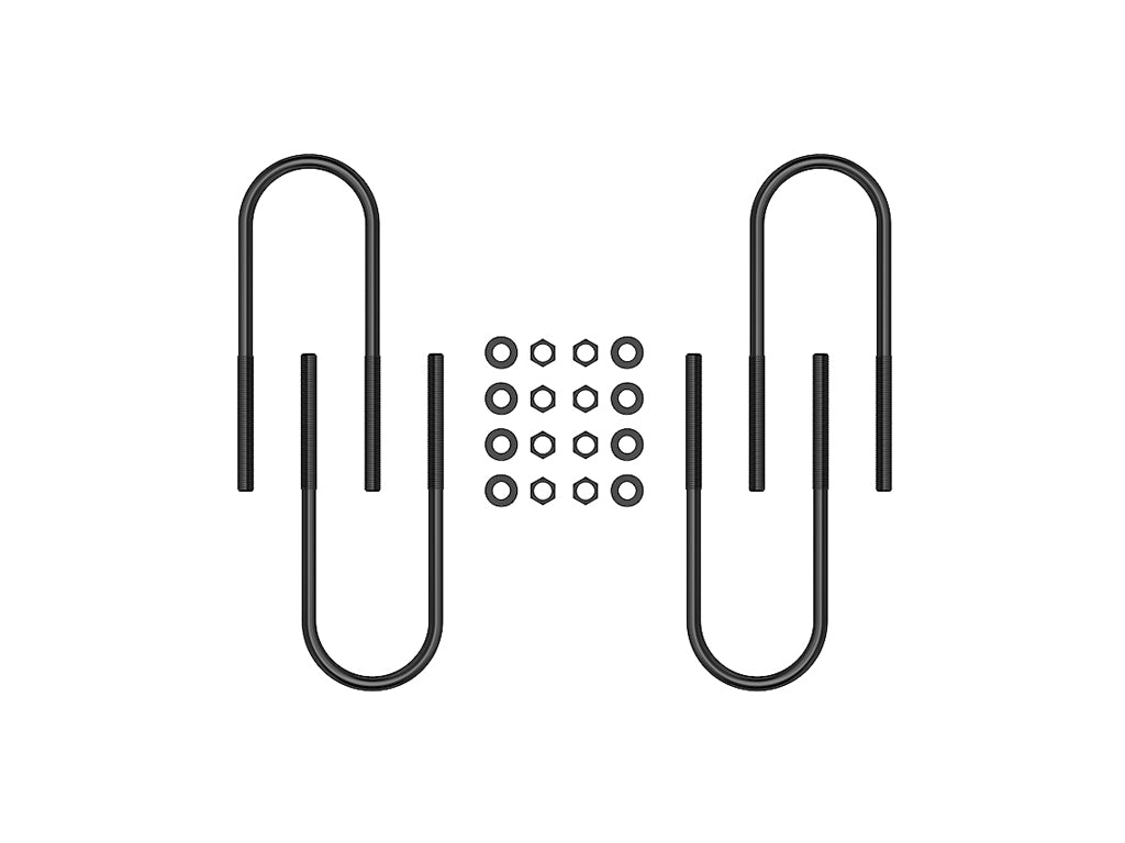 99-10 FSD Rear U-Bolt Kit ICON Vehicle Dynamics