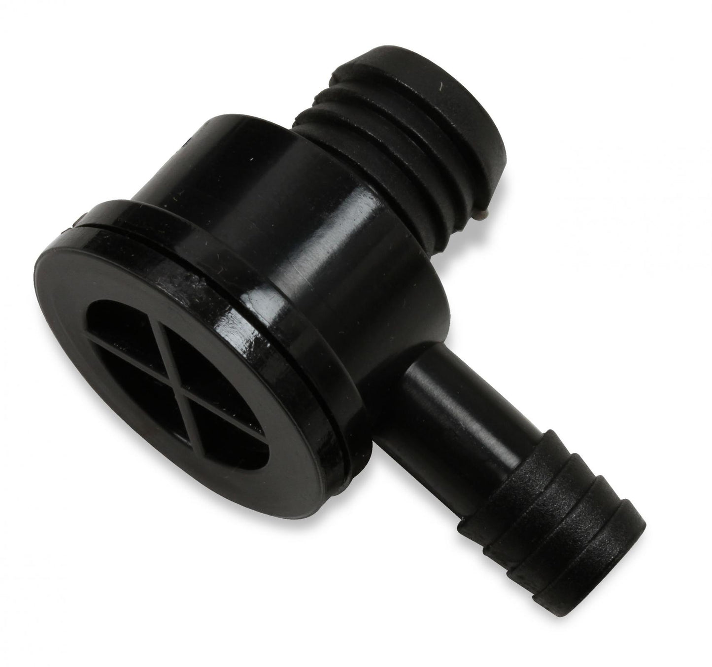Vacuum Canister Steel 5 Inch Diameter 6-3/4 Inch High Black Finish Mr Gasket-3