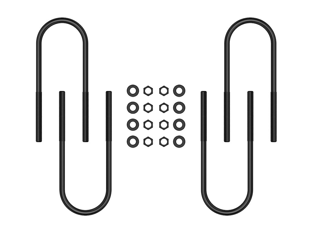 99-10 FSD Dually Rear 12 Inch U-Bolt Kit ICON Vehicle Dynamics
