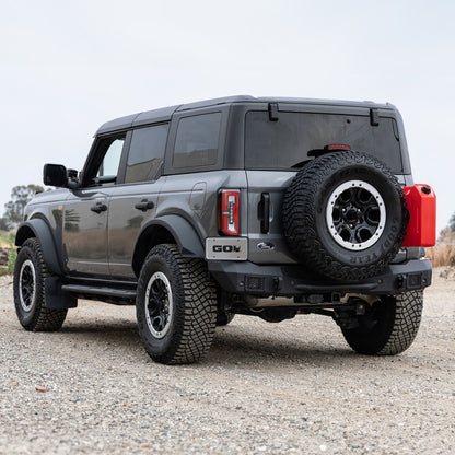 Rockline Rear Full Width Bumper for Ford Bronco Textured Black 2021-2026 Ford Bronco Go Rhino-1