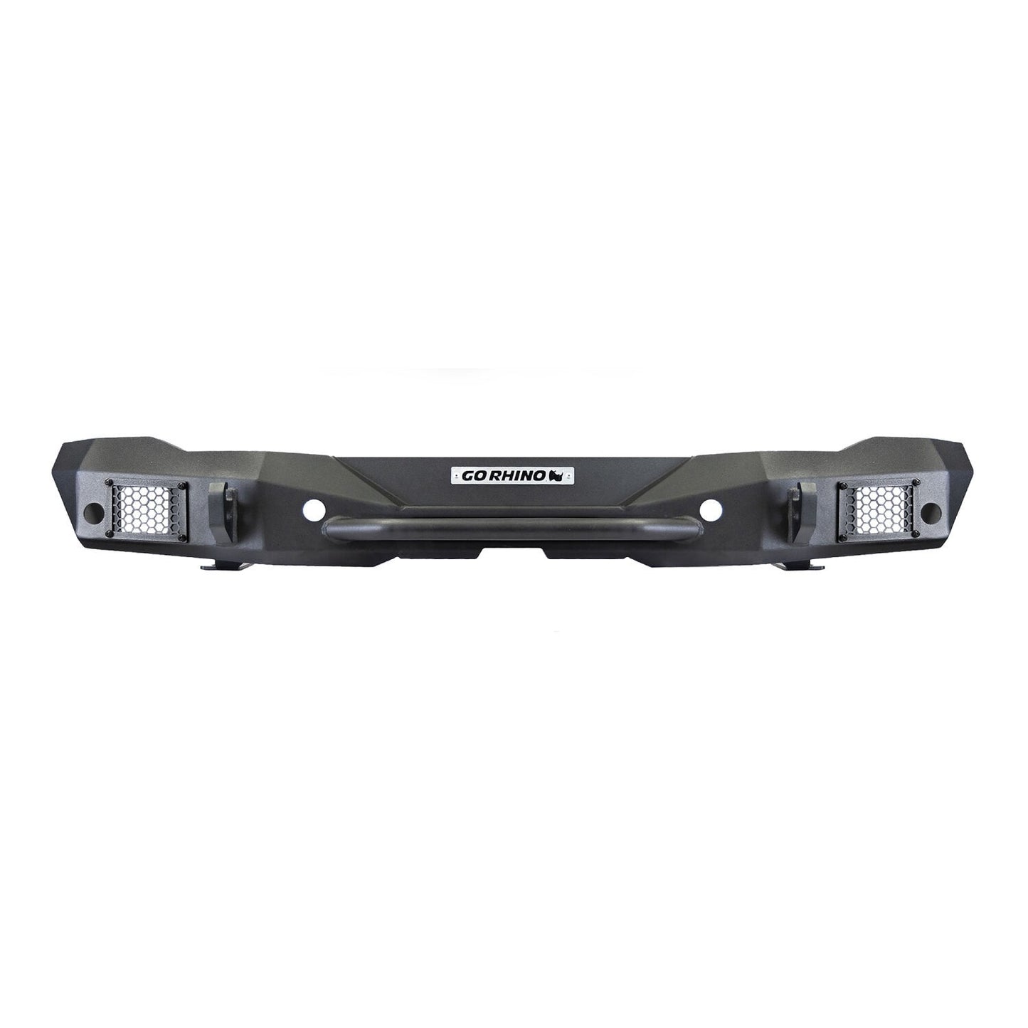 Rockline Rear Full Width Bumper for Ford Bronco Textured Black 2021-2026 Ford Bronco Go Rhino-8