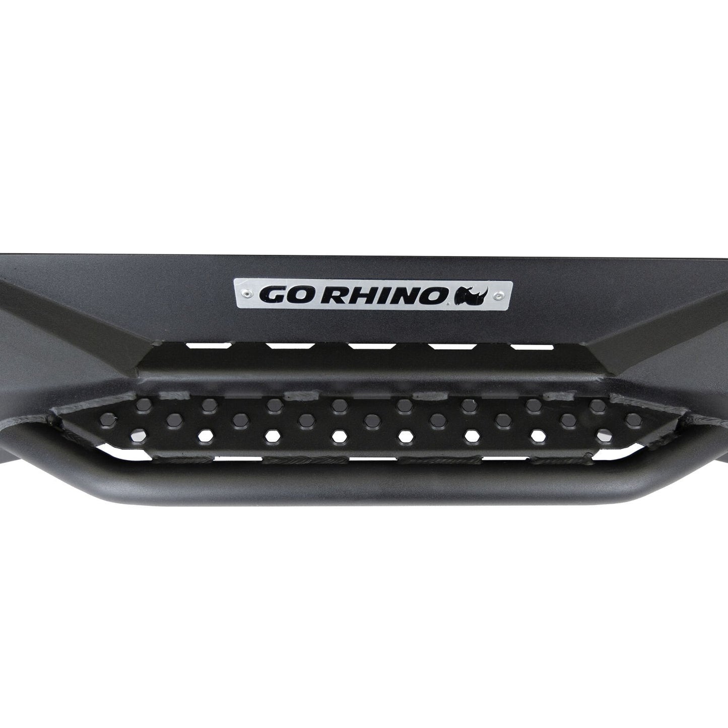 Rockline Rear Full Width Bumper for Ford Bronco Textured Black 2021-2026 Ford Bronco Go Rhino-9