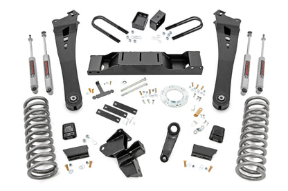 5 Inch Lift Kit Diesel Non-AISIN Ram 3500 4WD (2019-2024) Rough Country