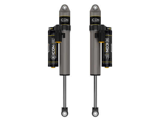 2017-2025 Ford F-250/F-350 Super Duty 4WD 3-6 Inch Lift Rear V.S. 2.5 Aluminum Series Shock Absorbers Piggyback Reservoir W/ CDEV Pair ICON Vehicle Dynamics-1