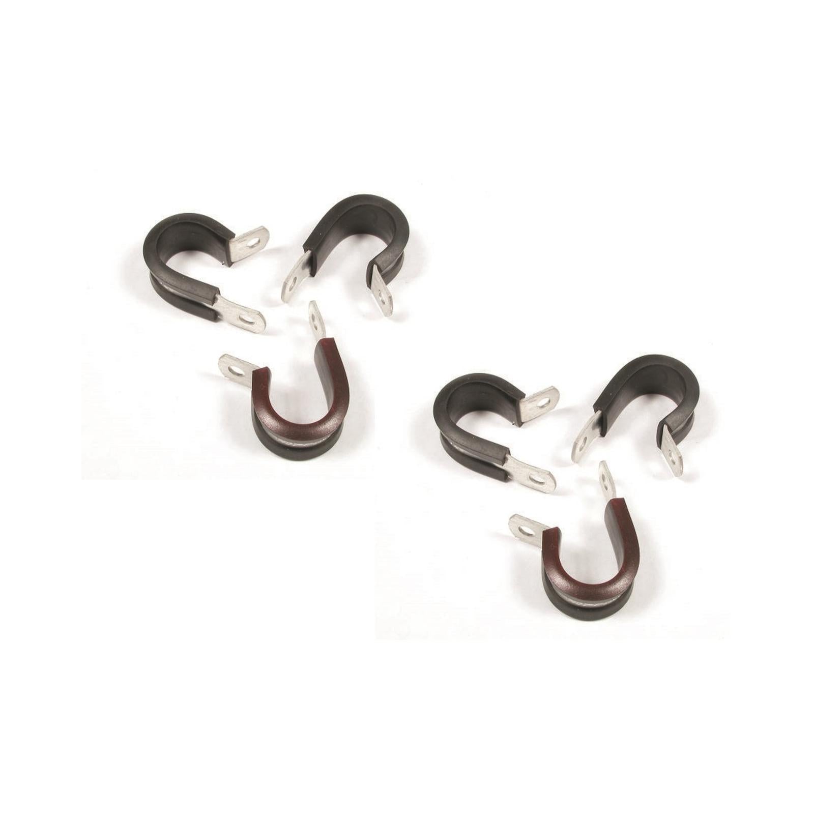 Adel Mount Clamps 3/8 Inch 6 Pieces Insulating with Adel 75005 compound means easier mounting of wire, fuel hoses, etc. to any solid surface. Aircraft quality materials are used. Packaged six per Kit Mr Gasket