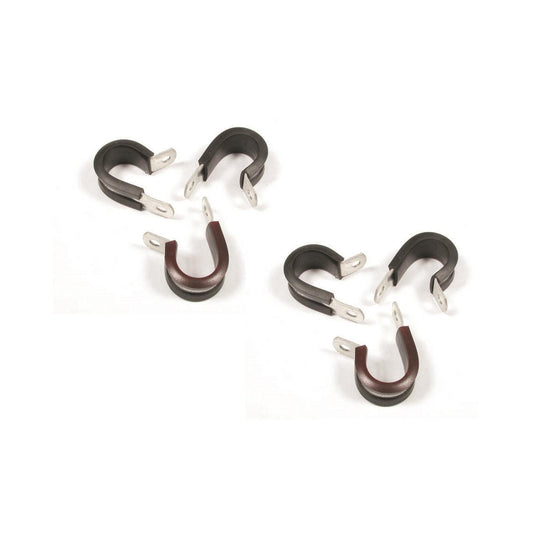 Adel Mount Clamps 3/8 Inch 6 Pieces Insulating with Adel 75005 compound means easier mounting of wire, fuel hoses, etc. to any solid surface. Aircraft quality materials are used. Packaged six per Kit Mr Gasket
