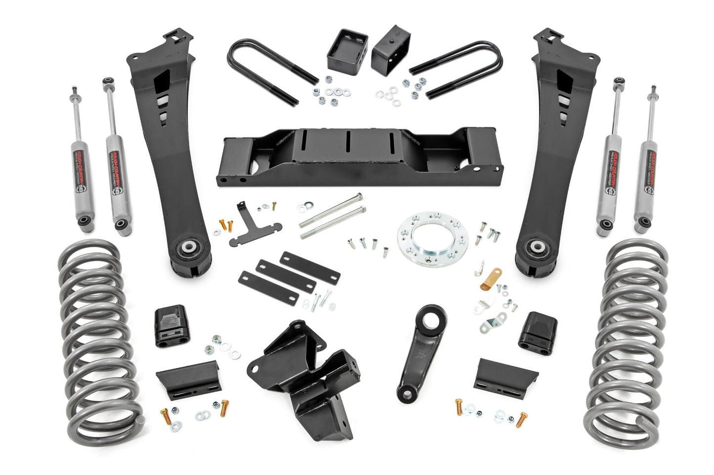 5 Inch Lift Kit Diesel AISIN w/ Clocking Ring Ram 3500 4WD (2019-2024) Rough Country