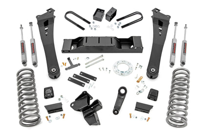 5 Inch Lift Kit Diesel AISIN w/ Clocking Ring Ram 3500 4WD (2019-2024) Rough Country