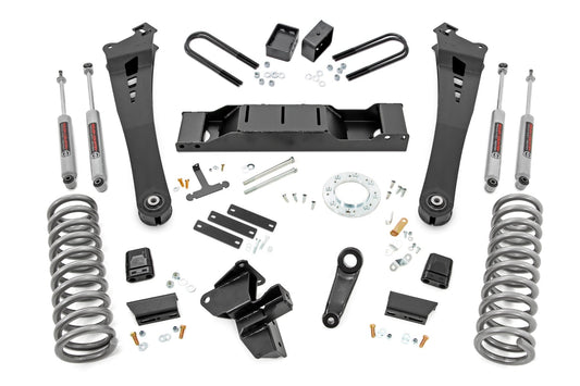 5 Inch Lift Kit Diesel AISIN w/ Clocking Ring Ram 3500 4WD (2019-2024) Rough Country