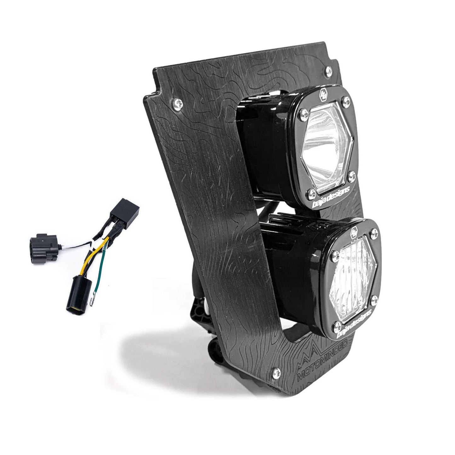 Husqvarna Dual S1 Gemini (D/C) LED Headlight Kit 2024-2025 Husqvarna FE, TE Baja Designs-2