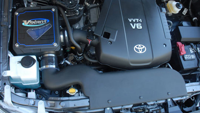 Closed Box Air Intake w/ RAM Air Scoop 12-15 Toyota Tacoma/Pre Runner Blue Filter Volant-1