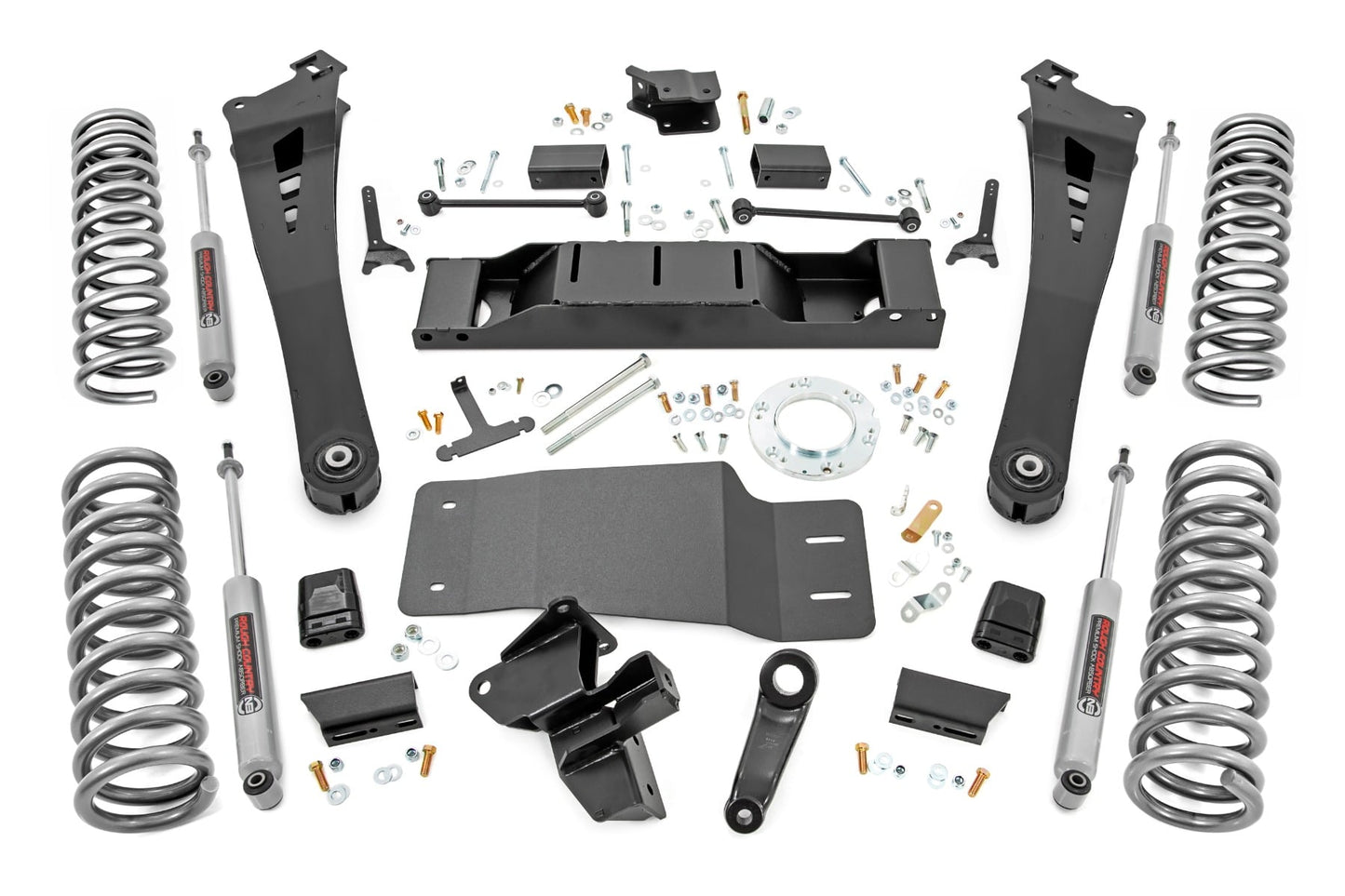 5 Inch Lift Kit Dual Rate Coils Non-AISIN Ram 2500 4WD (2019-2024) Rough Country