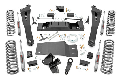 5 Inch Lift Kit Dual Rate Coils Non-AISIN Ram 2500 4WD (2019-2024) Rough Country