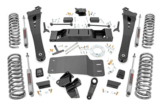5 Inch Lift Kit Dual Rate Coils Non-AISIN Ram 2500 4WD (2019-2024) Rough Country