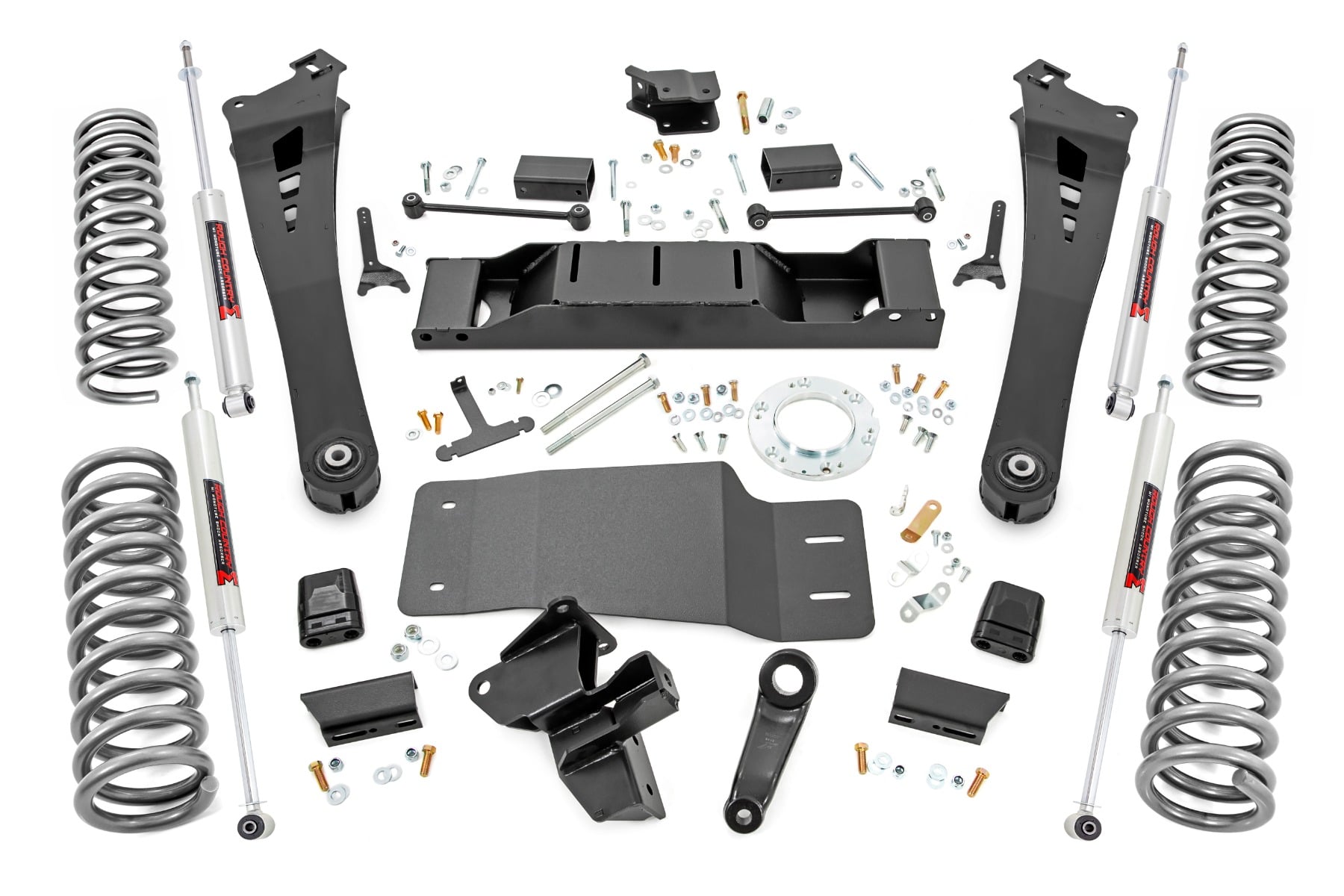 5 Inch Lift Kit Dual Rate Coils M1 Ram 2500 4WD (2019-2024) Rough Country