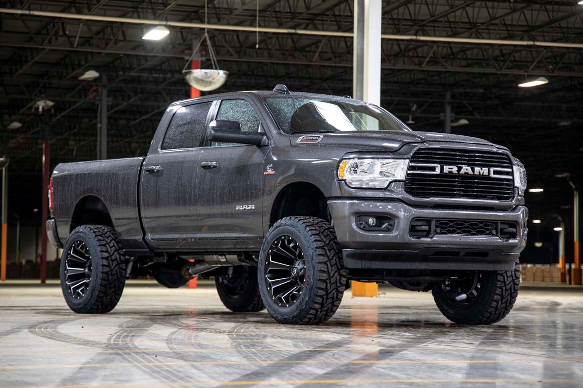 5 Inch Lift Kit Dual Rate Coils M1 Ram 2500 4WD (2019-2024) Rough Country-4