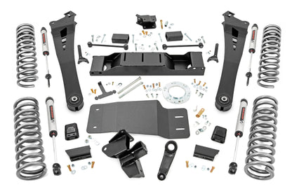 5 Inch Lift Kit Dual Rate Coils V2 Non-AISIN Ram 2500 4WD (2019-2024) Rough Country