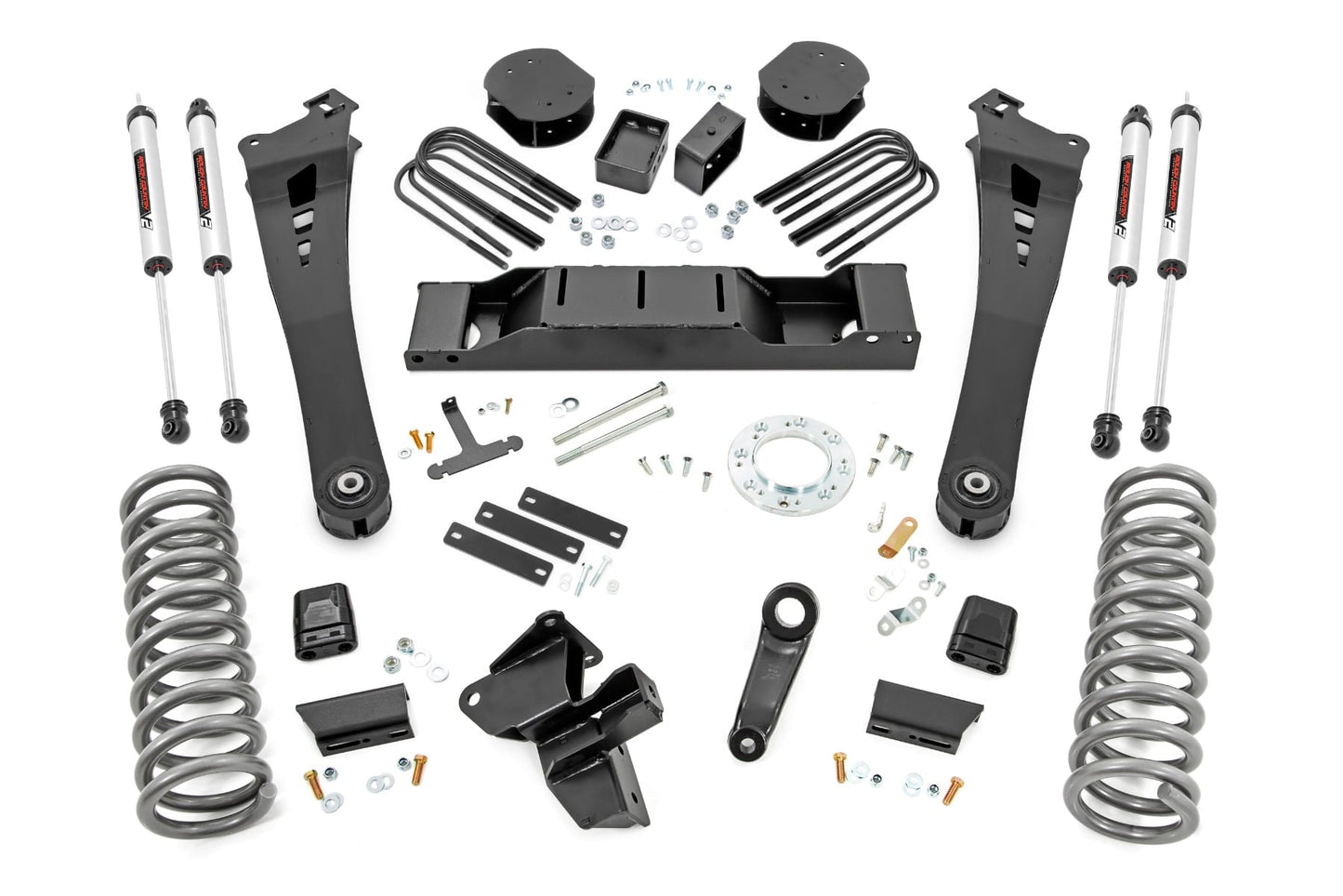 5 Inch Lift Kit Diesel AISIN V2 Ram 3500 4WD (2019-2024) Rough Country