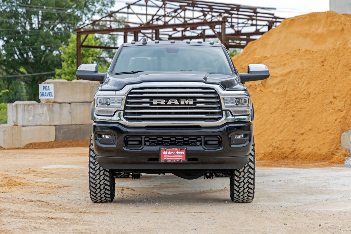5 Inch Lift Kit Diesel AISIN V2 Ram 3500 4WD (2019-2024) Rough Country-3