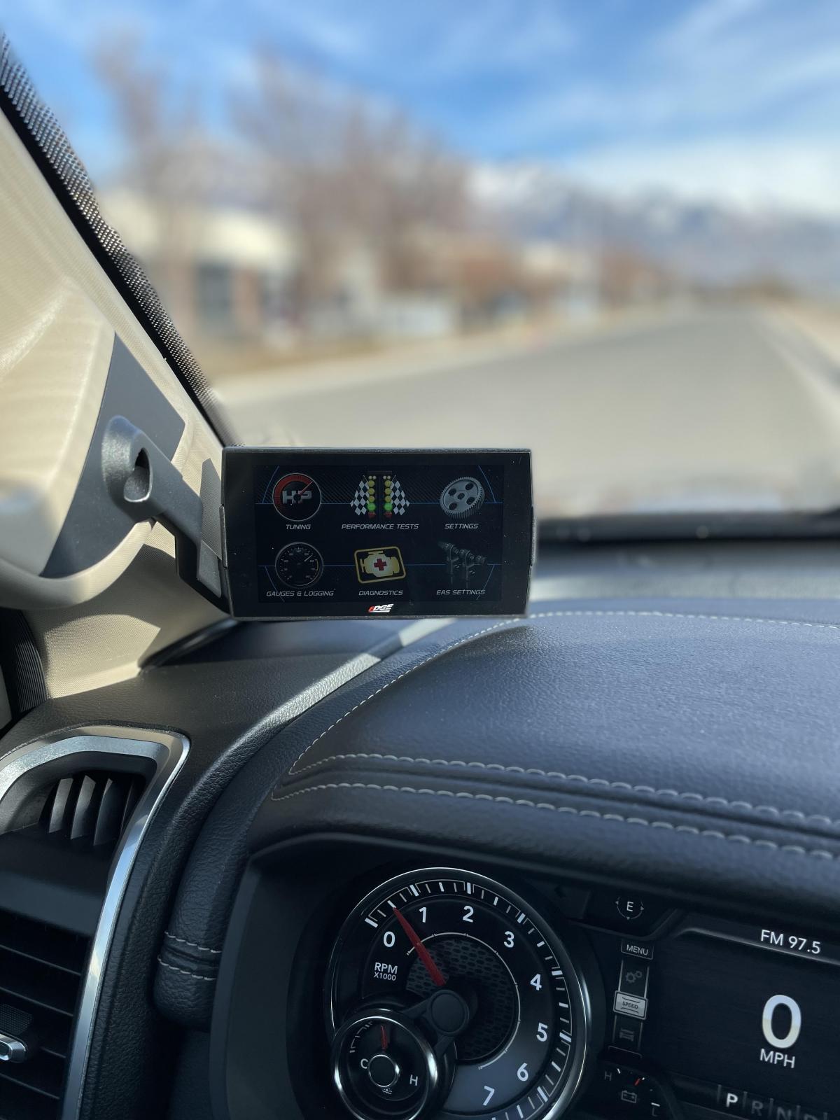 A-Pillar Display Mount 2019-2025 Ram 1500 Edge Products-1