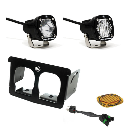 Suzuki, DRZ400/S/SM, DR650/SE/R/RE/S Dual S1 Headlight Kit Baja Designs
