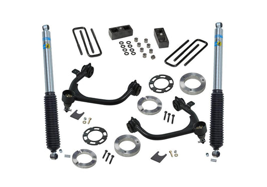3 Inch Lift Kit 2019 (New Body Style)-2024 Chevy Silverado/GMC Sierra 1500 2WD/4WD with Bilstein Rear Shocks (excludes Trailboss or AT4) Superlift