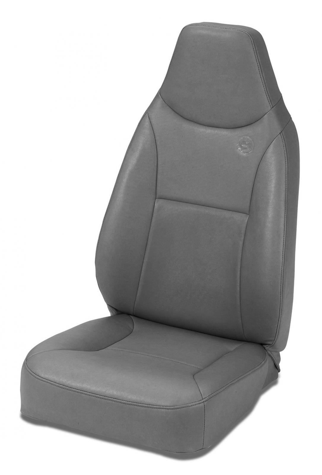 Trailmax II Standard Front High Back Fixed Bucket Seat For Jeep 1976-1986 CJ7 All Vinyl Bestop-2