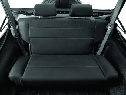 Jeep Rear Bench Seat Trailmax II Fold-N-Tumble Seat For Jeep 1955-1983 CJ5 All Vinyl Bestop-3