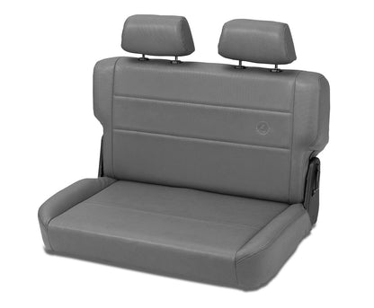 Jeep Rear Bench Seat Trailmax II Fold-N-Tumble Seat For Jeep 1955-1983 CJ5 All Vinyl Bestop-2